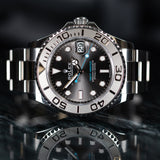 Pre-Owned Rolex Rolesium Yacht-Master 37 268622 Watch