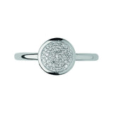 Links of London Diamond Essentials Sterling Silver Pavé Round Ring, 5045.5485