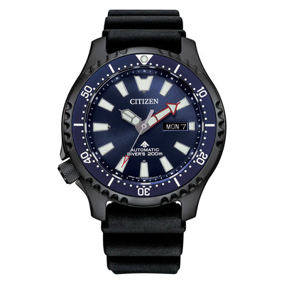 Men's Citizen Promaster Diver Automatic Blue Dial, Steel Watch, NY0158-09L