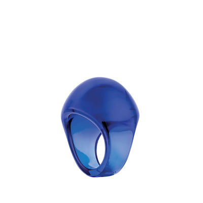 Lalique Cabochon Ring - Cap Ferrat Blue