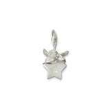 Thomas Sabo Silver Angel with Zirconia Star Charm 0271-051-14