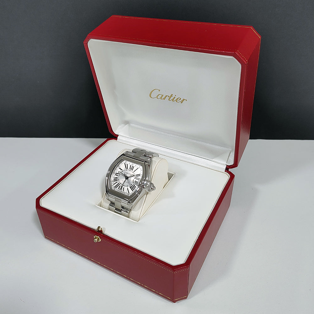 Pre-owned Cartier Roadster GMT XL 2722 2000's Watch