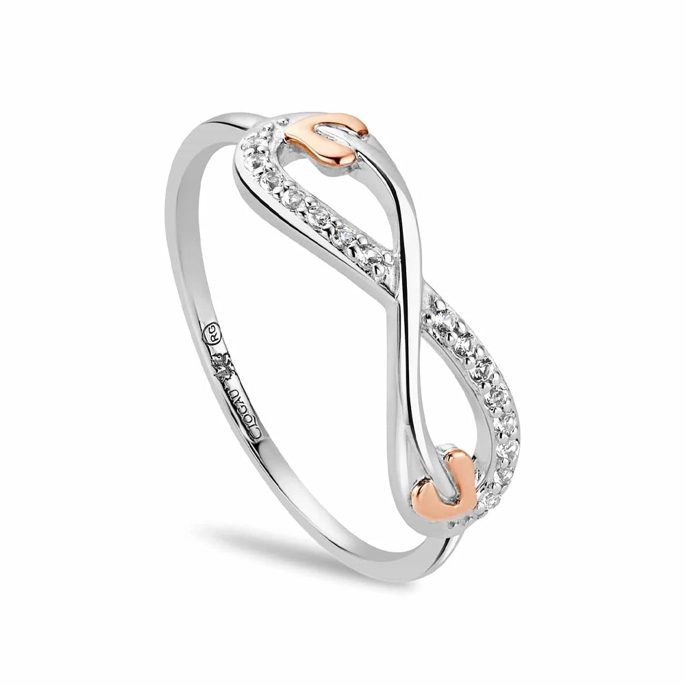 Clogau Tree of Life® Infinity Silver Ring 3STOL0736