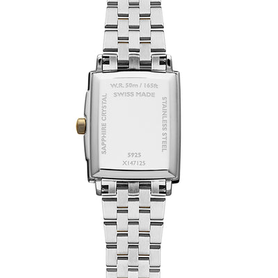 Raymond Weil Toccata Ladies Two-tone Diamond Quartz Watch, 22.6 x 28.1 mm  5925-STP-00995