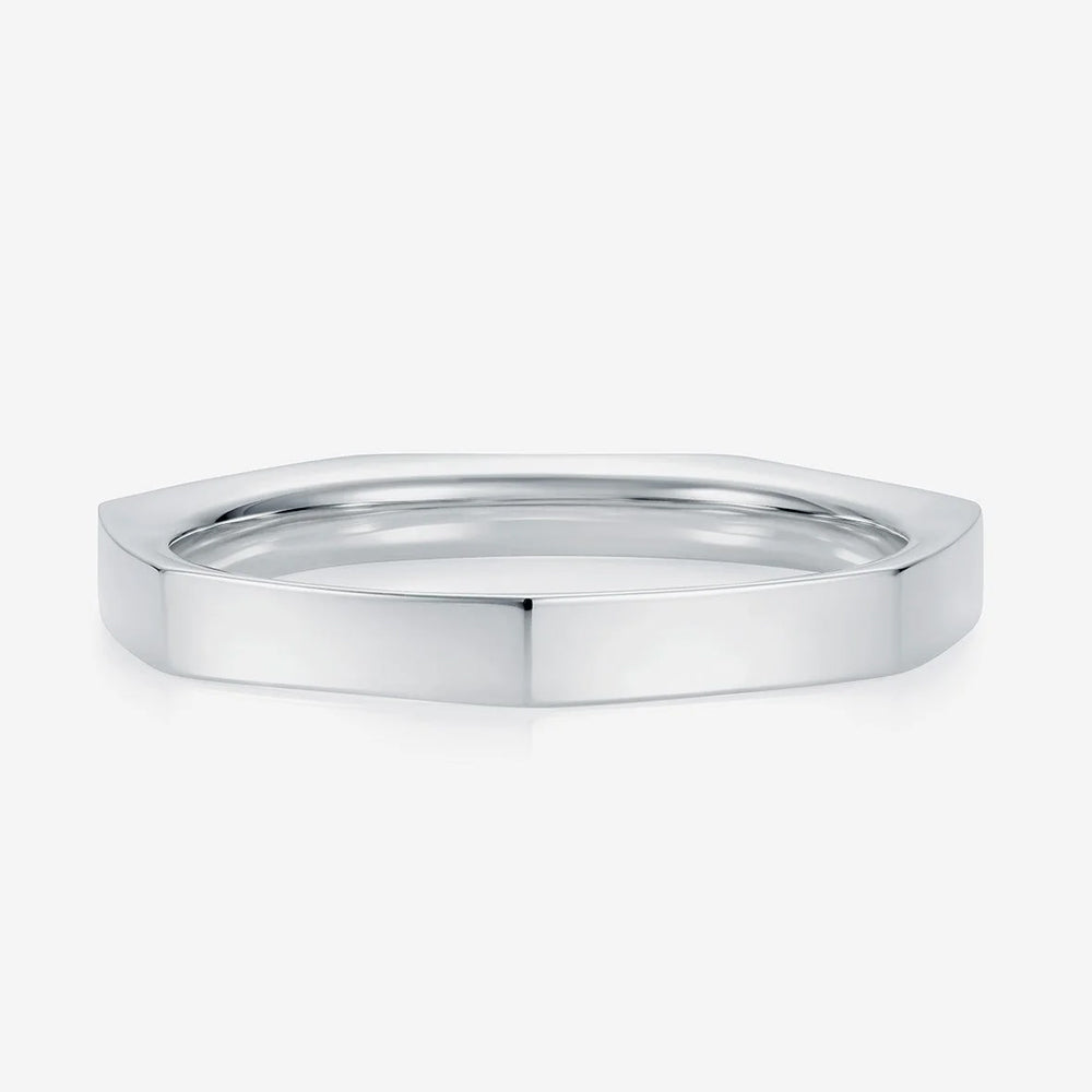 886 The Royal Mint - 886 Decus Band Ring in Sterling Silver