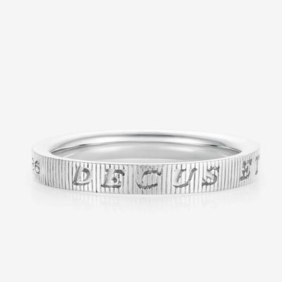 886 The Royal Mint - 886 Tutamen Small Band in Sterling Silver