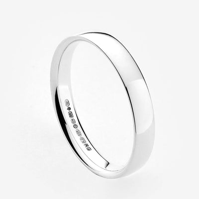 886 The Royal Mint - 886 Fine Band Ring in Sterling Silver