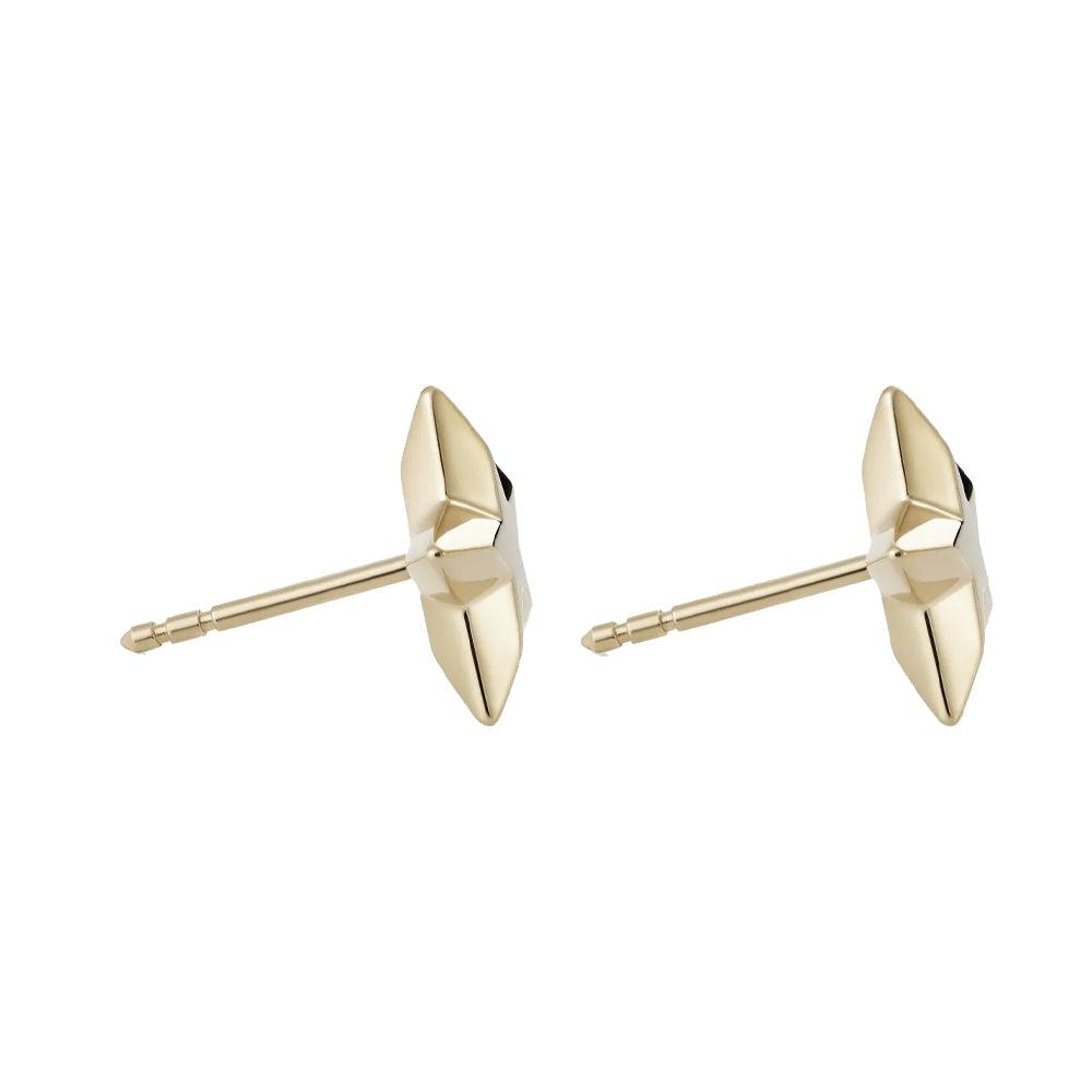 886 The Royal Mint - 886 Shooting Star Stud Earrings 10mm in 9ct Yellow Gold