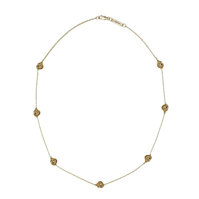 886 The Royal Mint - 886 Tutamen Knot Necklace 18" 9ct Yellow Gold