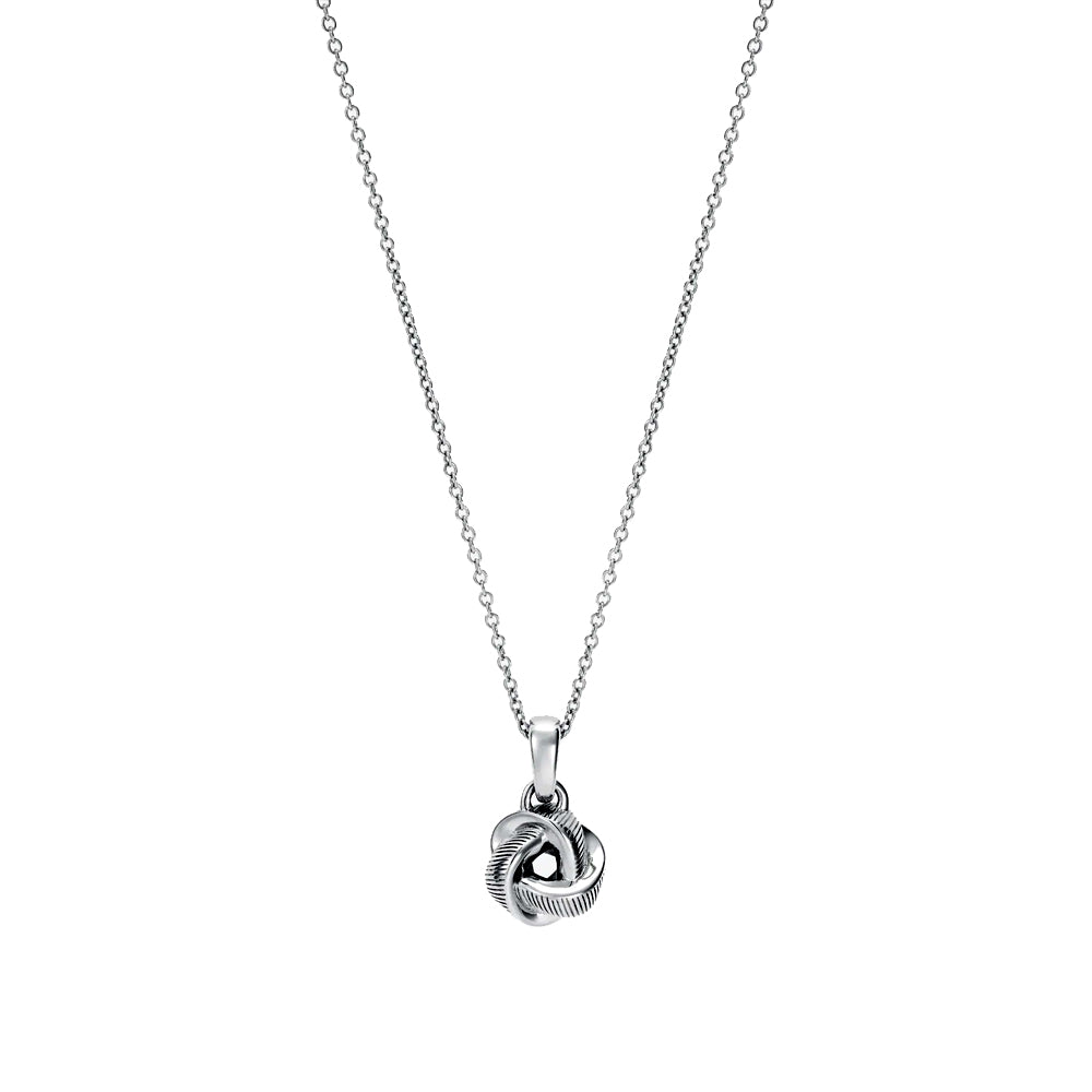 886 The Royal Mint - 886 Tutamen Knot Pendant with 18" Chain in Sterling Silver