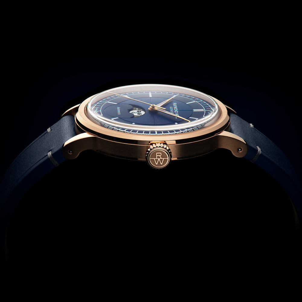 Raymond Weil Millesime Automatic Moon Phase Midnight Blue Dial Watch, 2945-PC5-50001