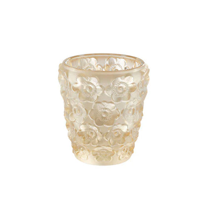 Lalique Anemones Votive - Gold Luster Crystal 10767100