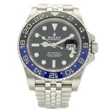 Pre-owned Rolex GMT-Master II “Batman” – Ref. 126710BLNR (2020 – New Card) Watch