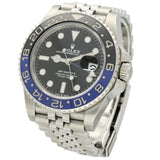 Pre-owned Rolex GMT-Master II “Batman” – Ref. 126710BLNR (2020 – New Card) Watch