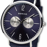 Bering Gentlemen's Classic 40mm Quartz Double Strap Watch 14240-507