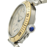Pre-owned Cartier Pasha Power Reserve 1033 38mm Two-Tone 1996 Watch