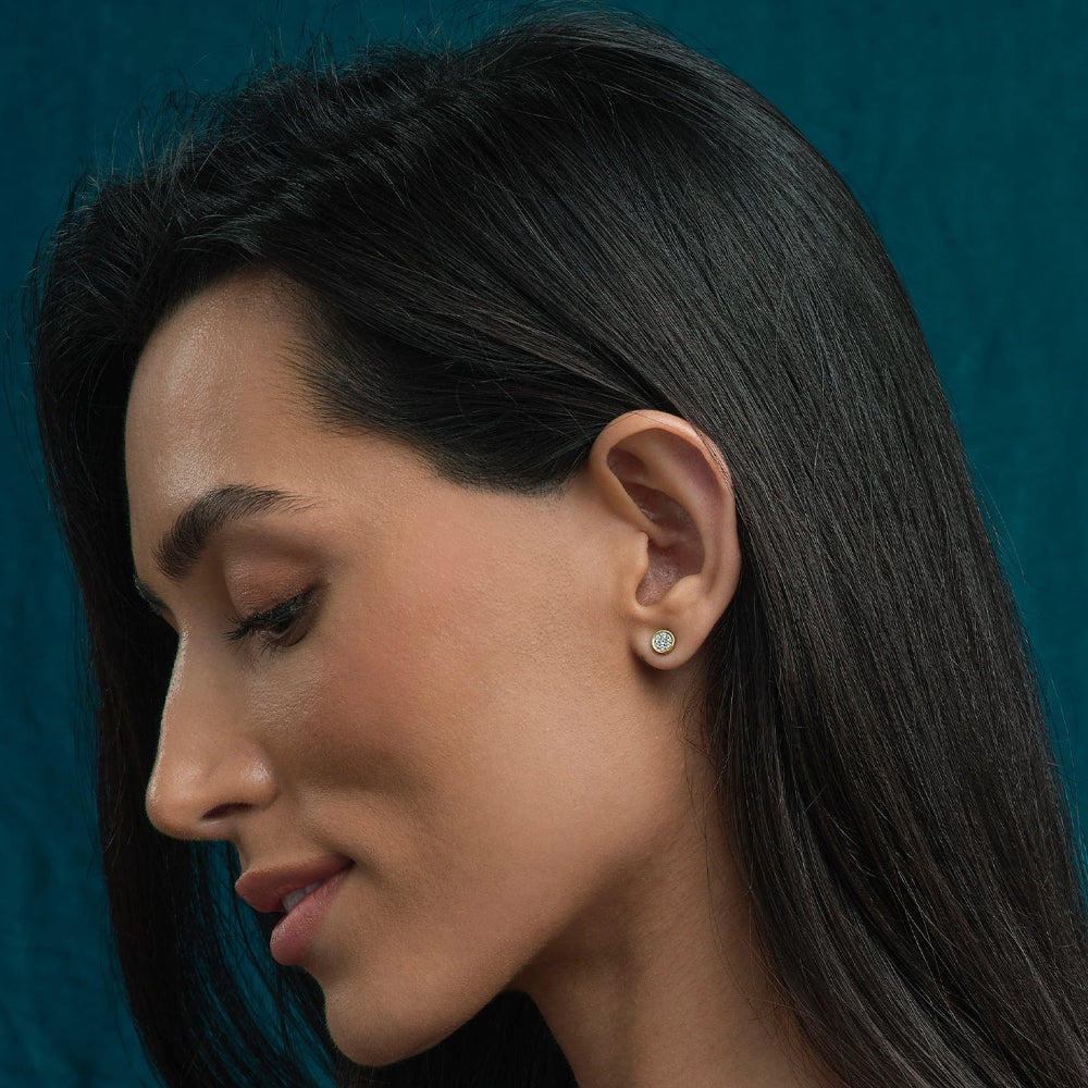 Clogau Celebration Gold and Laboratory-Created Diamond Stud Earrings GCLC0360