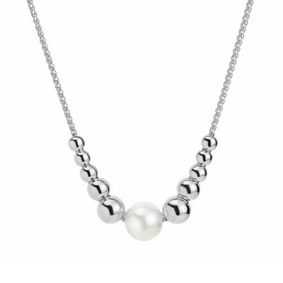 Jersey Pearl Coast Pearl Silver Necklace 1797275