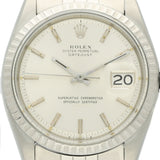 Pre-Owned Rolex Datejust "Pie Pan" 1603 1974 Watch