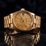 Pre-Owned Rolex Datejust 18ct Gold 16078 1983 Watch
