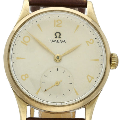 Pre-owned Automatic 9ct vintage Omega watch