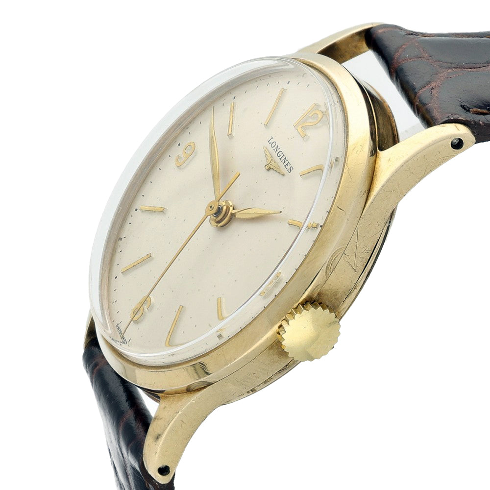 Pre-owned Longines 18ct Yellow Gold Vintage Watch
