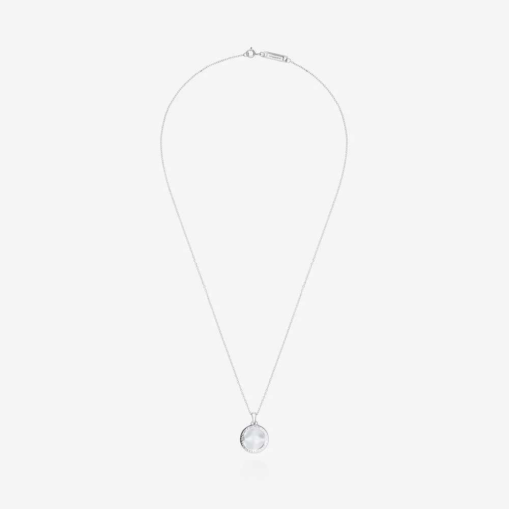 886 The Royal Mint - 886 Caustic Gemini Pendant with Chain in Sterling Silver