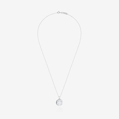 886 The Royal Mint - 886 Caustic Gemini Pendant with Chain in Sterling Silver