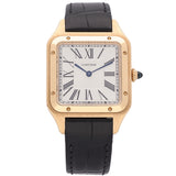 Pre-Owned Cartier 18ct Rose Gold Santos-Dumont 2024 WGSA0021 Watch