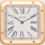 Pre-Owned Cartier 18ct Rose Gold Santos-Dumont 2024 WGSA0021 Watch