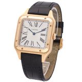 Pre-Owned Cartier 18ct Rose Gold Santos-Dumont 2024 WGSA0021 Watch