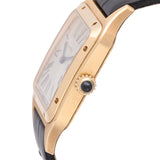 Pre-Owned Cartier 18ct Rose Gold Santos-Dumont 2024 WGSA0021 Watch