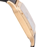 Pre-Owned Cartier 18ct Rose Gold Santos-Dumont 2024 WGSA0021 Watch