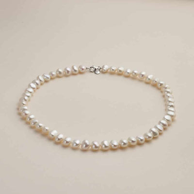 Jersey Pearl 18" White Signature Baroque Pearl Necklace 1652505