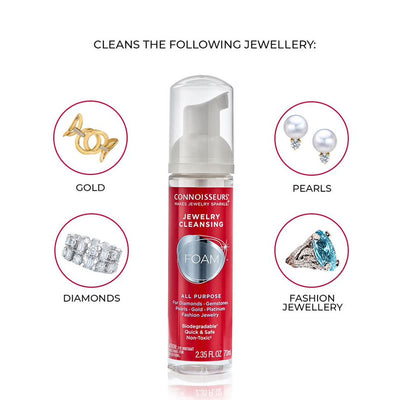 Connoisseurs Jewellery Cleansing Foam - All Jewellery & Pearls