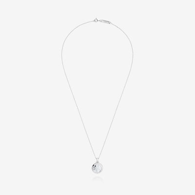 886 The Royal Mint - 886 Caustic Aquarius Pendant with Chain in Sterling Silver