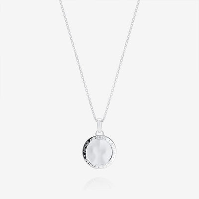 886 The Royal Mint - 886 Caustic Aries Pendant with Chain in Sterling Silver