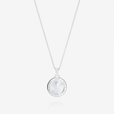 886 The Royal Mint - 886 Caustic Leo Pendant with Chain in Sterling Silver
