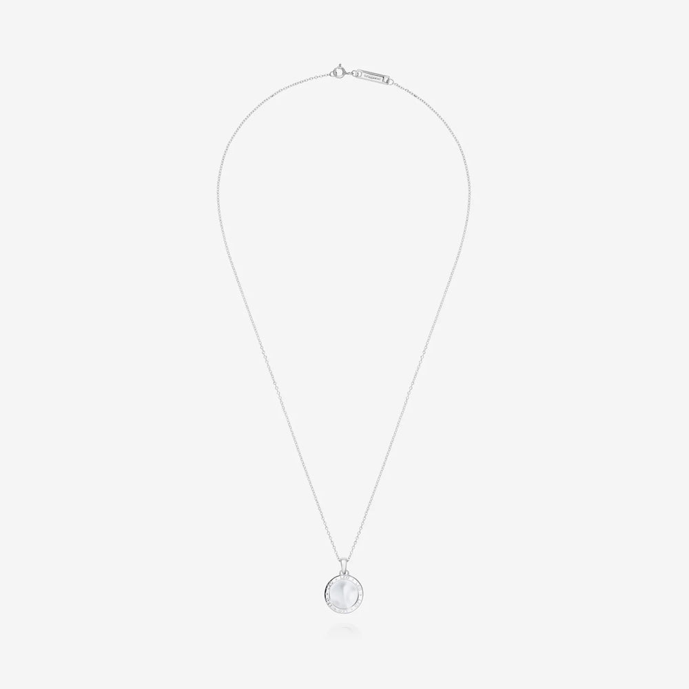 886 The Royal Mint - 886 Caustic Leo Pendant with Chain in Sterling Silver