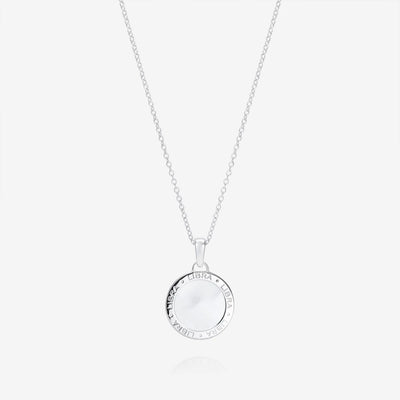 886 The Royal Mint - 886 Caustic Libra Pendant with Chain in Sterling Silver