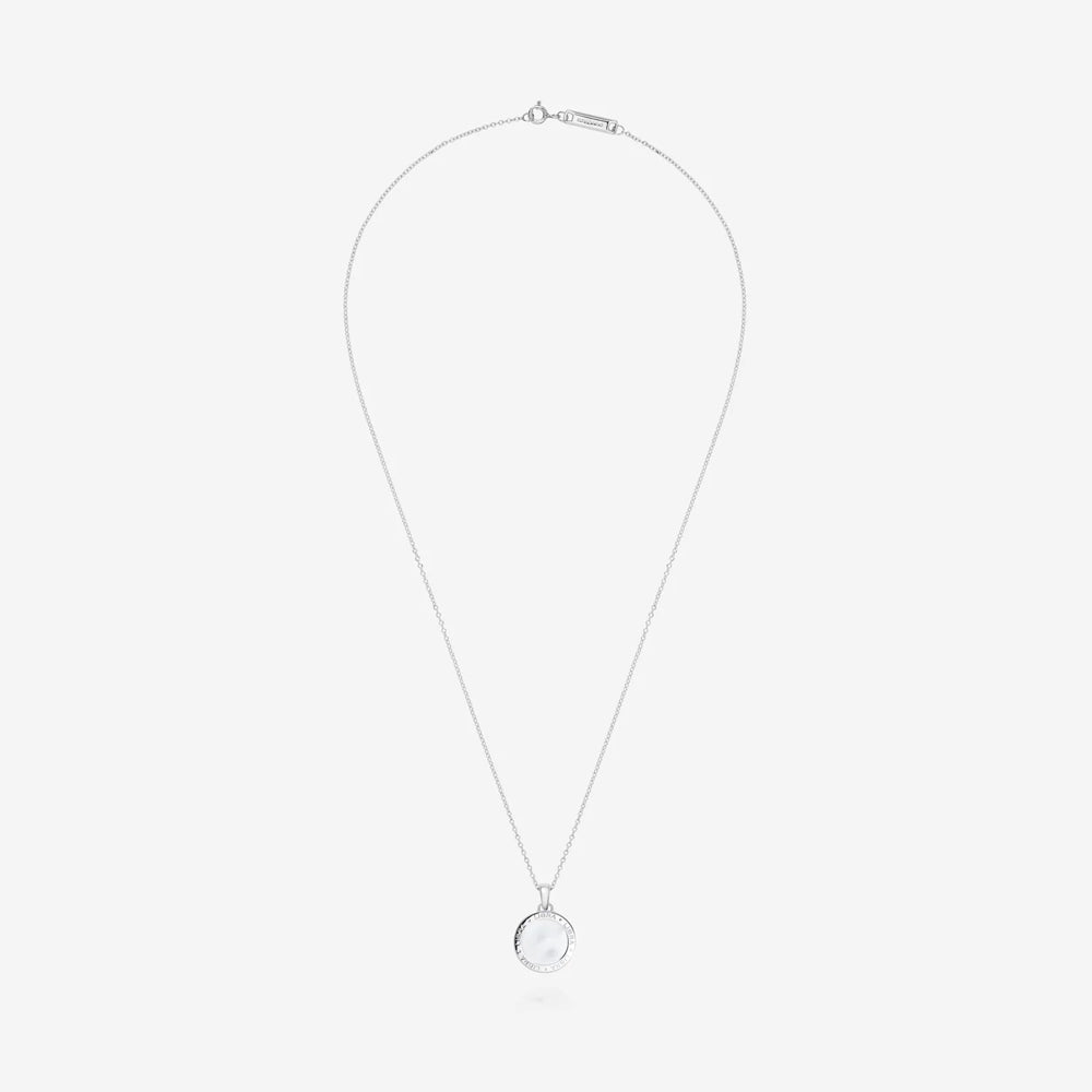 886 The Royal Mint - 886 Caustic Libra Pendant with Chain in Sterling Silver