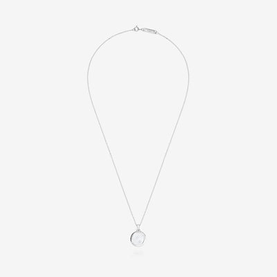886 The Royal Mint - 886 Caustic Libra Pendant with Chain in Sterling Silver