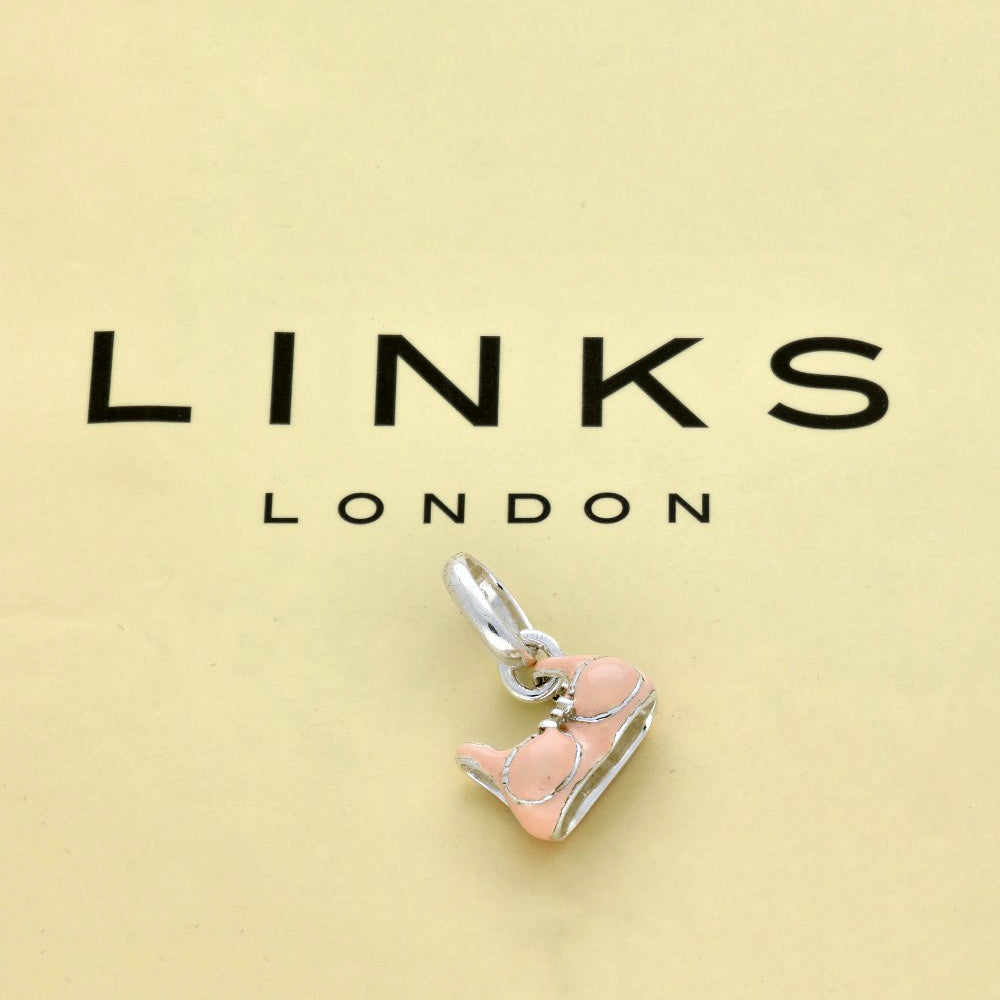 Pre-loved Links of London Silver Booby Trap Bra Charm