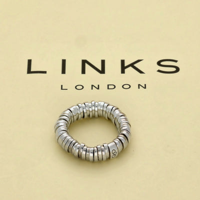 Pre-loved Links of London Silver Sweetie Ring - Size L