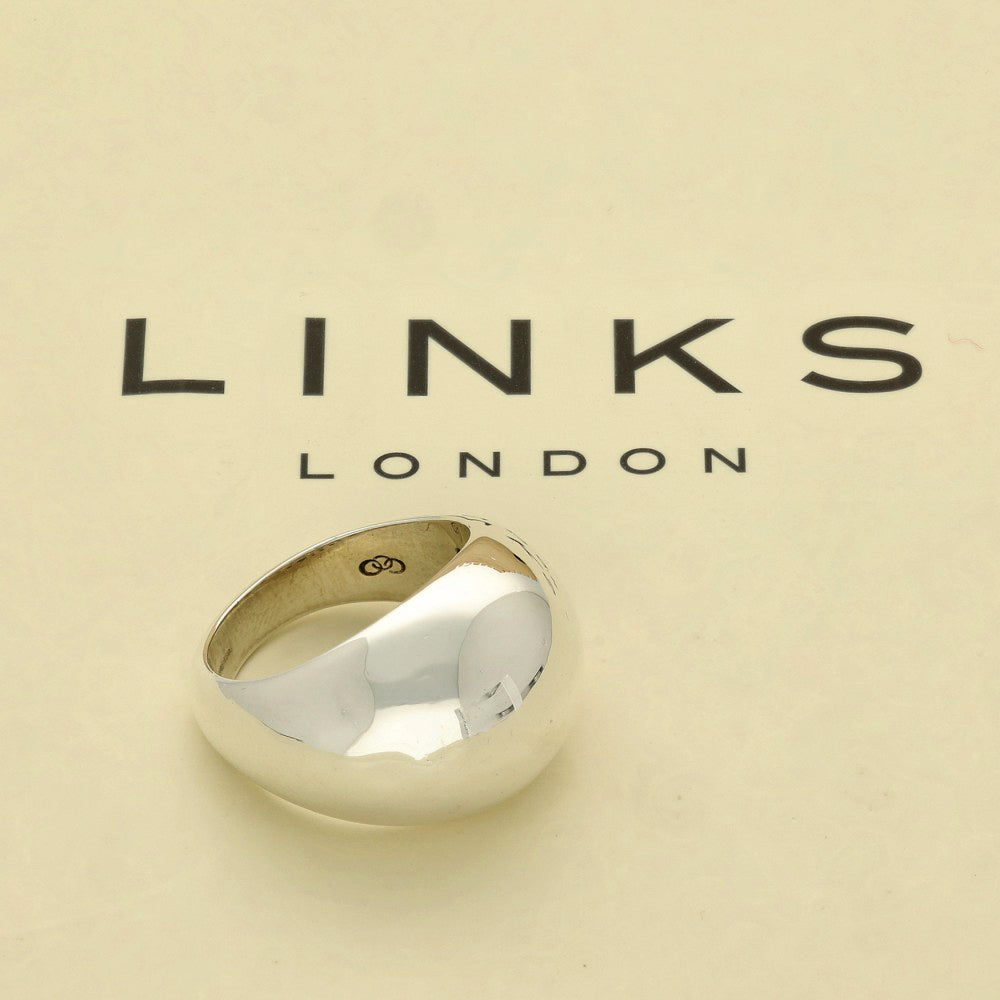 Pre-loved Links of London Silver Hope Ring - Size N