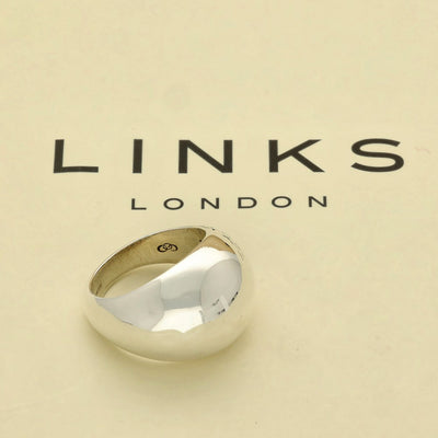 Pre-loved Links of London Silver Hope Ring - Size N