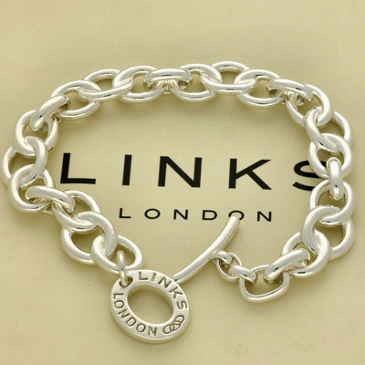 Pre-loved Links of London Silver Signature Bracelet