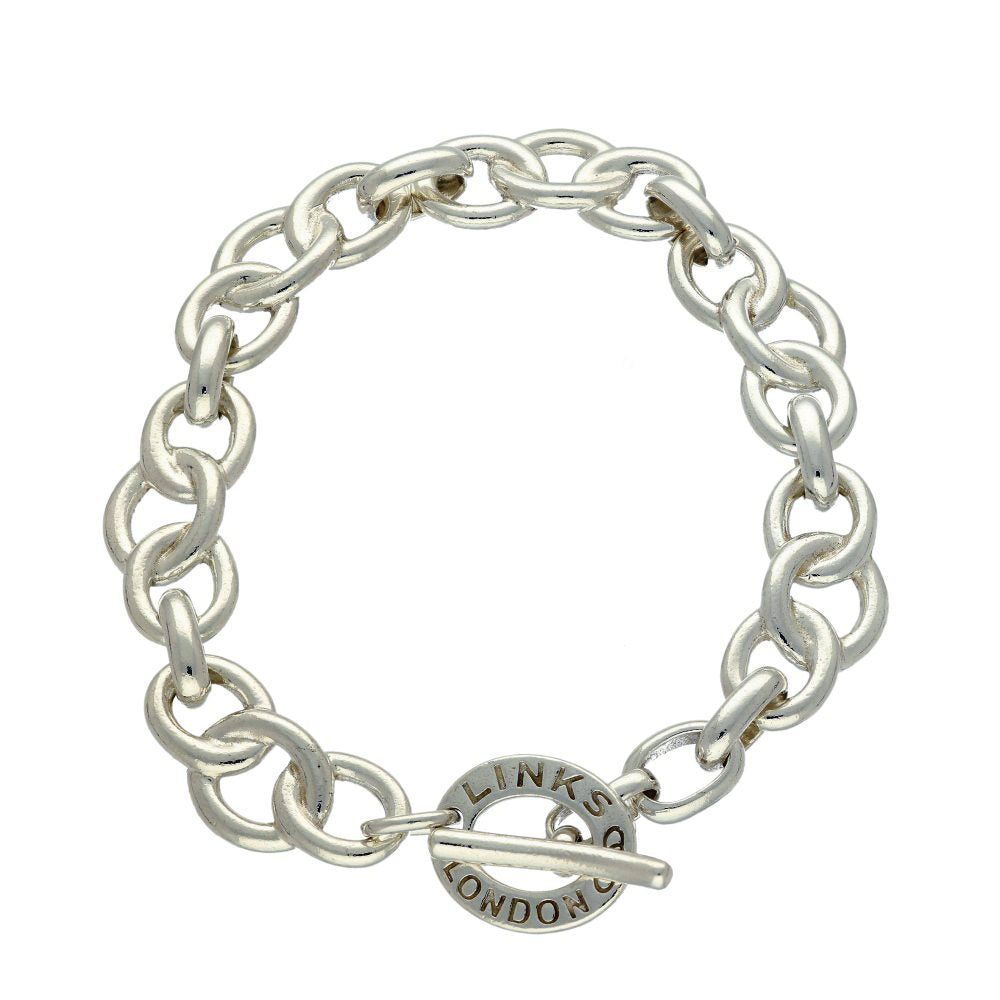 Pre-loved Links of London Silver Signature Bracelet