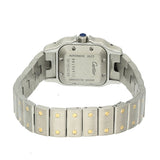 Pre-owned Cartier Santos Galbee 2423 Bi-metal Watch