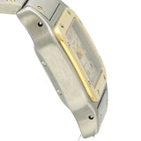 Pre-owned Cartier Santos Galbee 2423 Bi-metal Watch